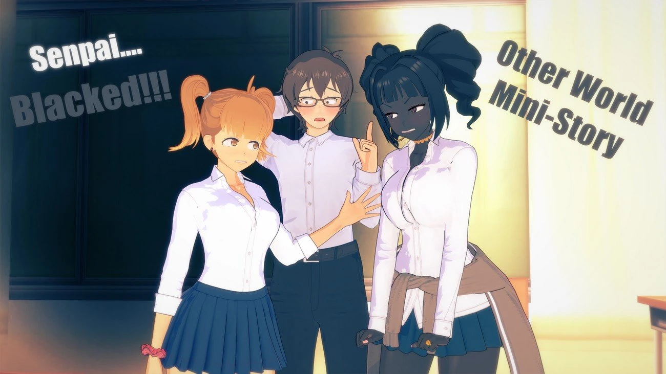 Senpai... Blacked! ch.2 porn comic picture 1