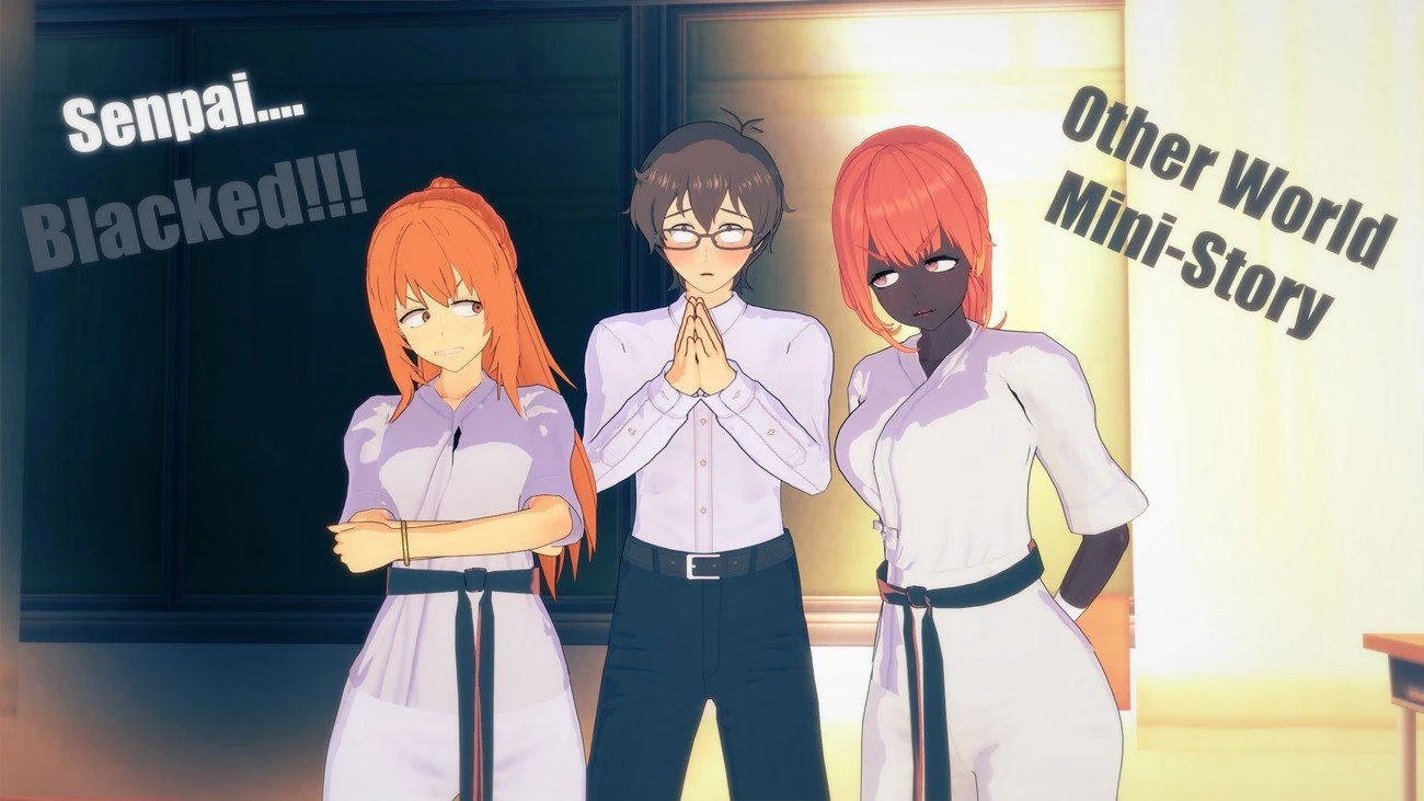 Senpai... Blacked! ch.2 porn comic picture 104