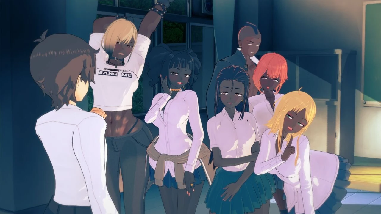 Senpai... Blacked! porn comic picture 16