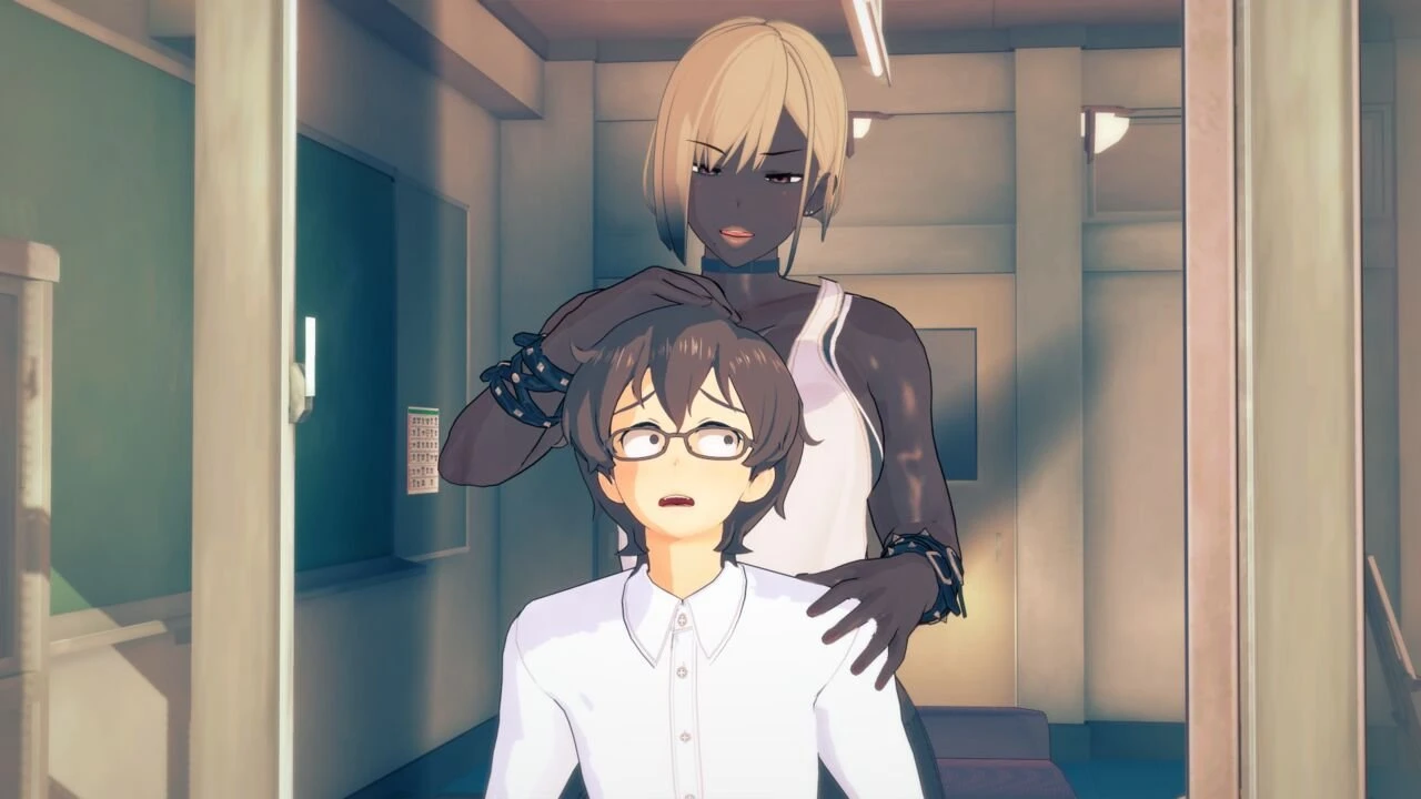 Senpai... Blacked! porn comic picture 21