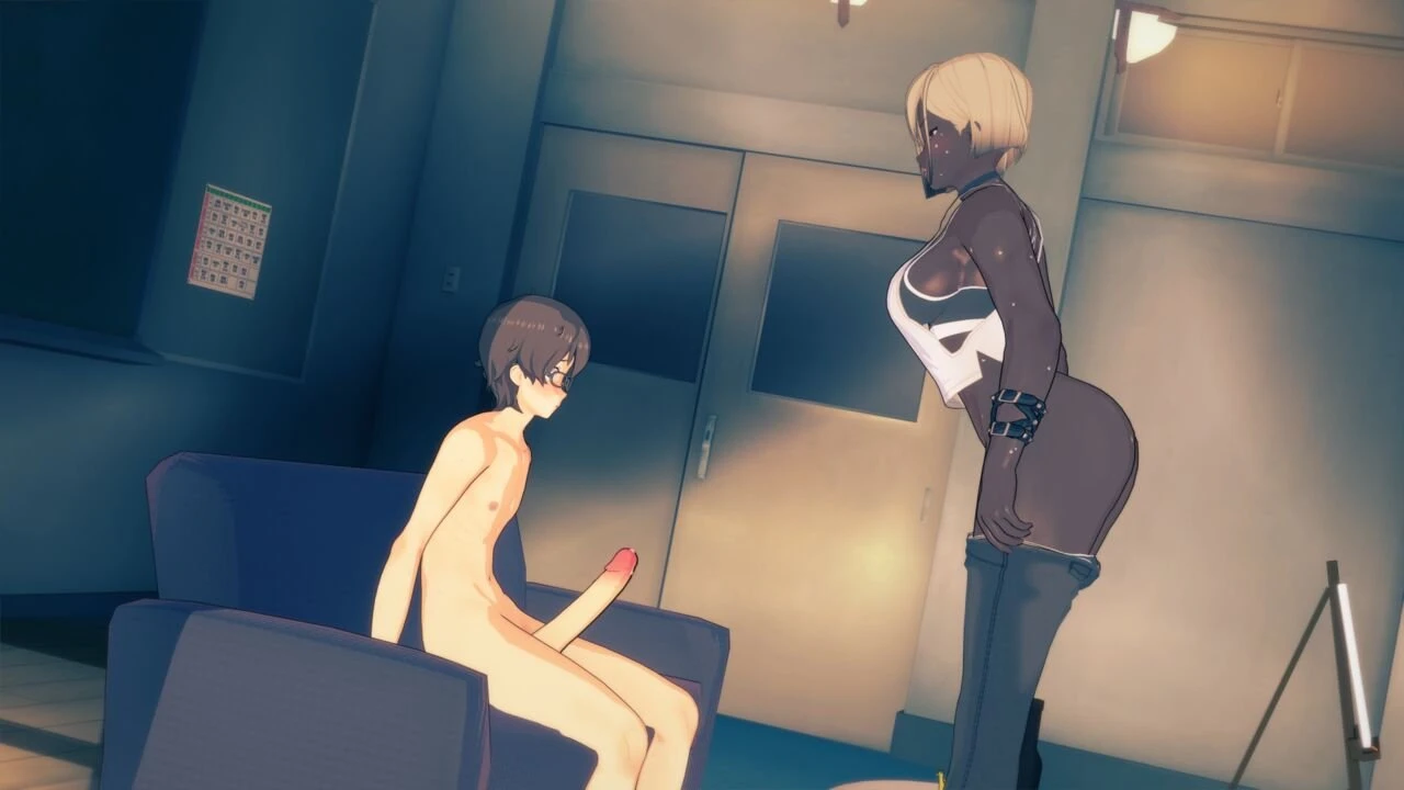 Senpai... Blacked! porn comic picture 27