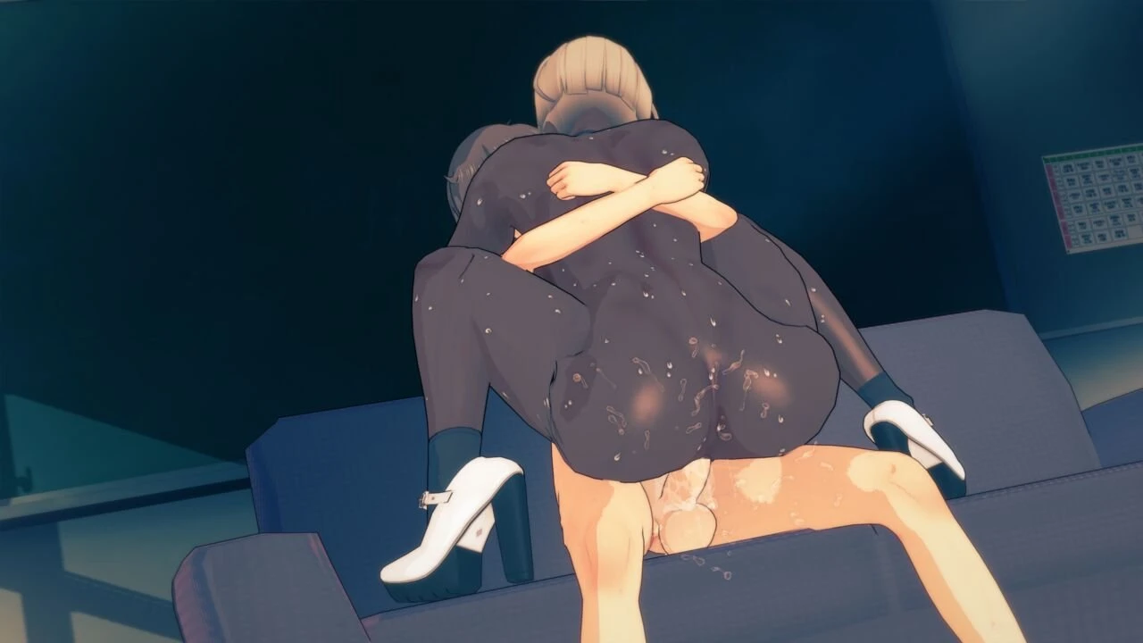 Senpai... Blacked! porn comic picture 76