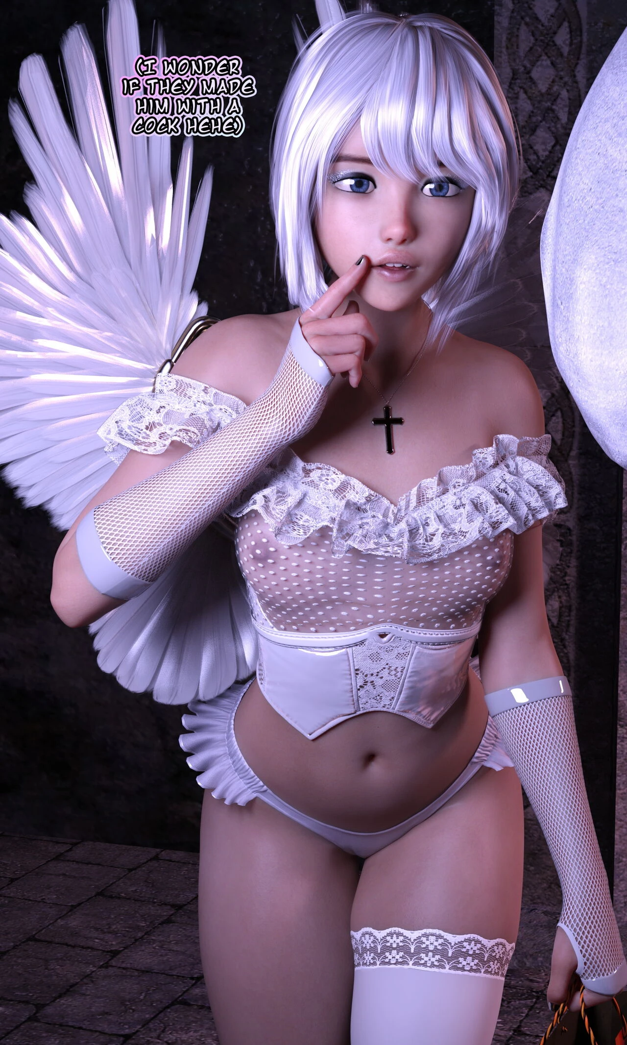 Serana's Halloween porn comic picture 9