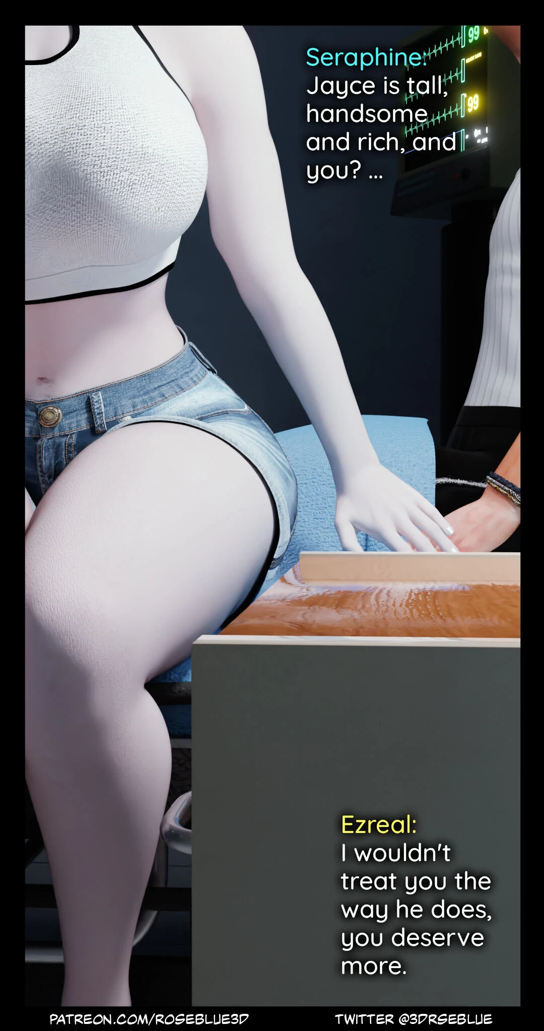 Seraphine forbidden love porn comic picture 9