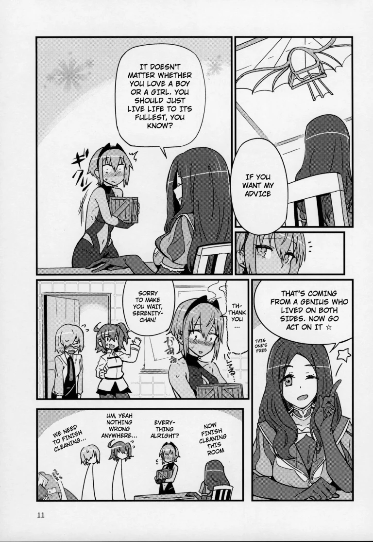 Serenity-chan wants to be touched | Seihitsu-chan wa Fureraretai porn comic picture 10
