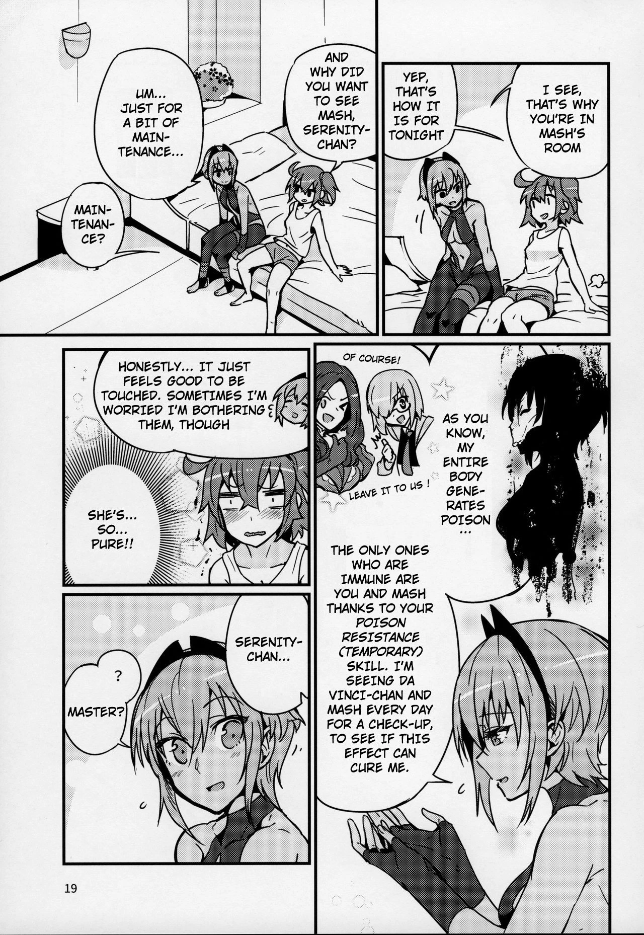 Serenity-chan wants to be touched | Seihitsu-chan wa Fureraretai porn comic picture 18