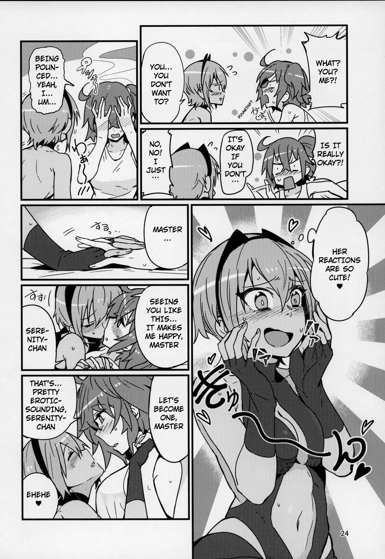 Serenity-chan wants to be touched | Seihitsu-chan wa Fureraretai porn comic picture 23