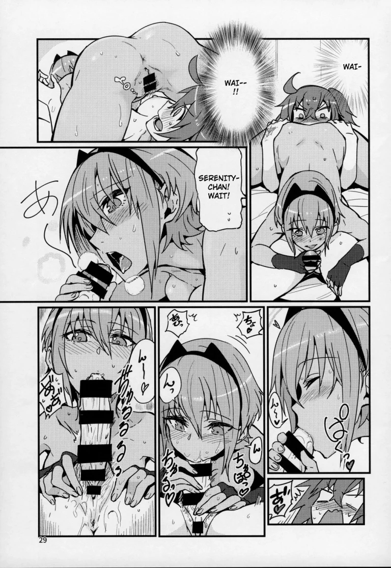 Serenity-chan wants to be touched | Seihitsu-chan wa Fureraretai porn comic picture 28
