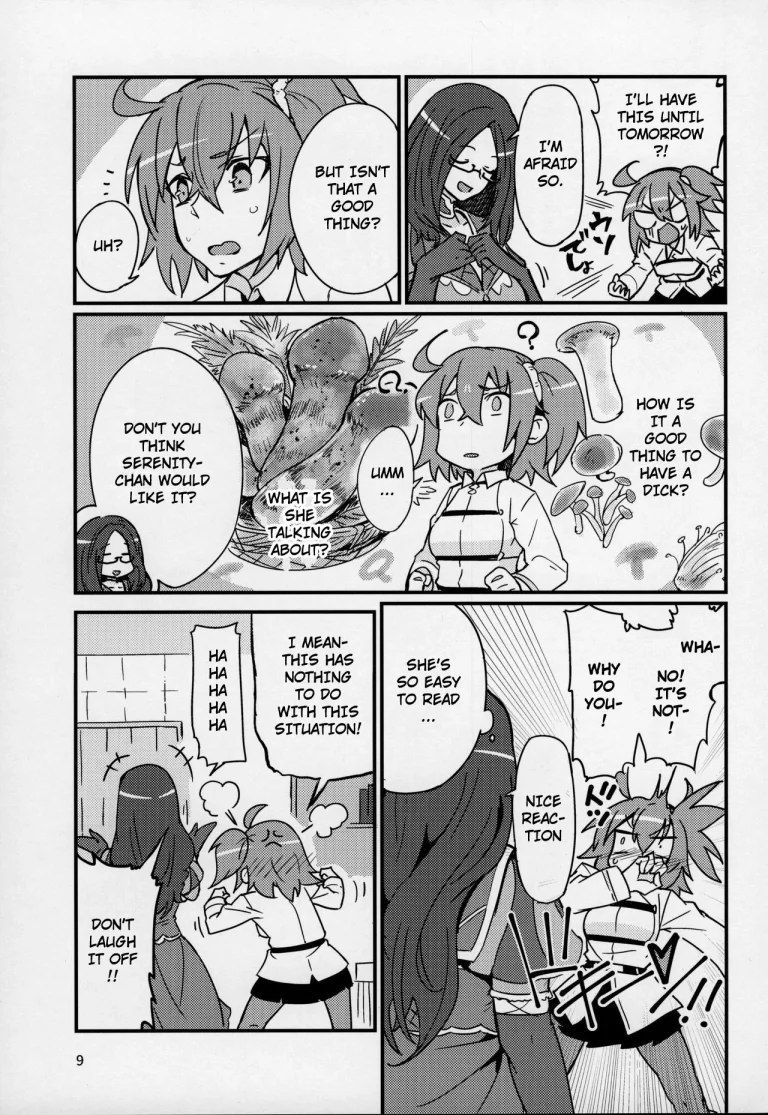 Serenity-chan wants to be touched | Seihitsu-chan wa Fureraretai porn comic picture 8