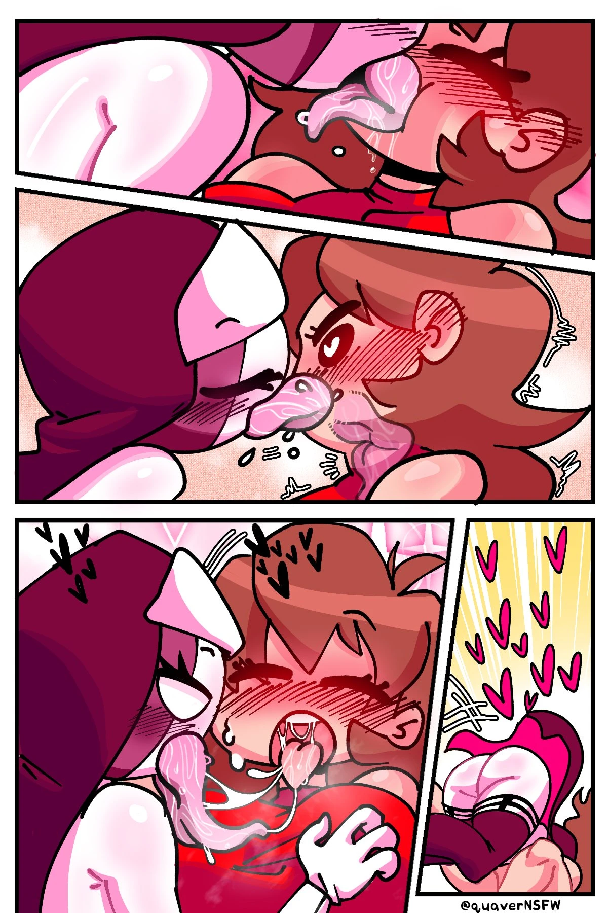 Servente and Girlfriend porn comic picture 6