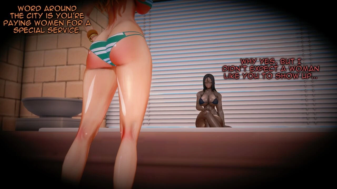 Servicing porn comic picture 1