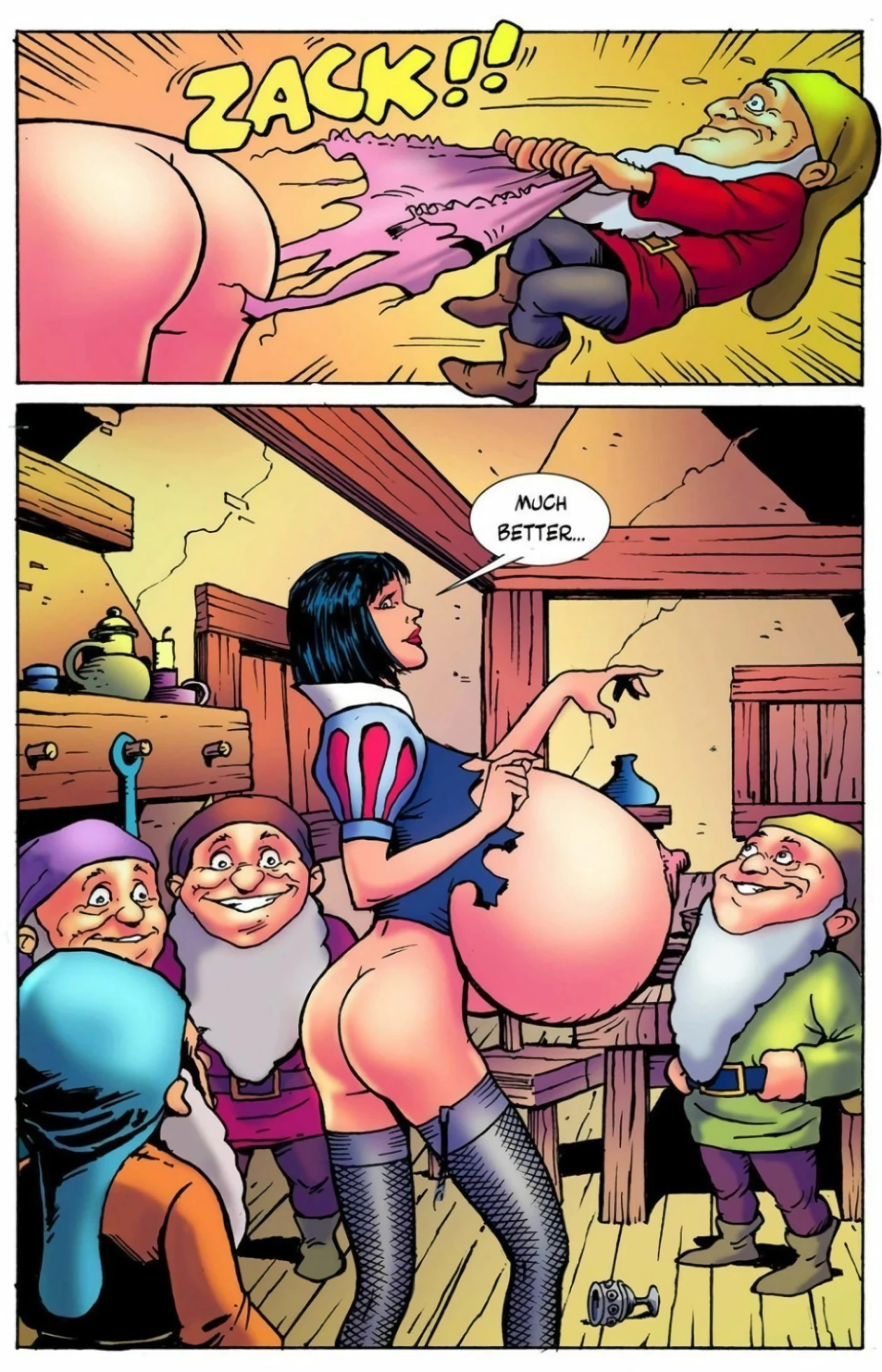 Seven Daring Dwarves porn comic picture 16