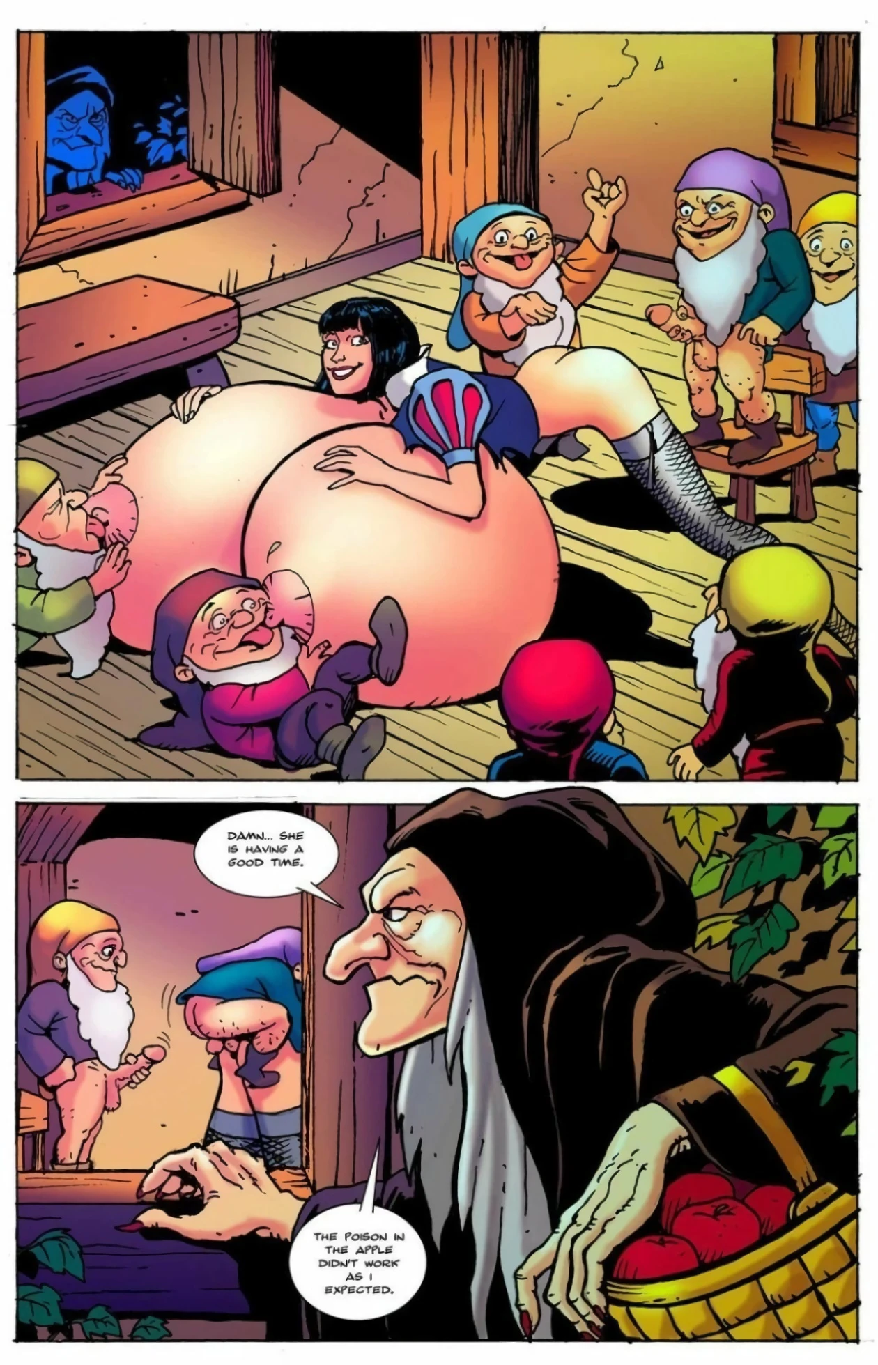 Seven Daring Dwarves porn comic picture 21