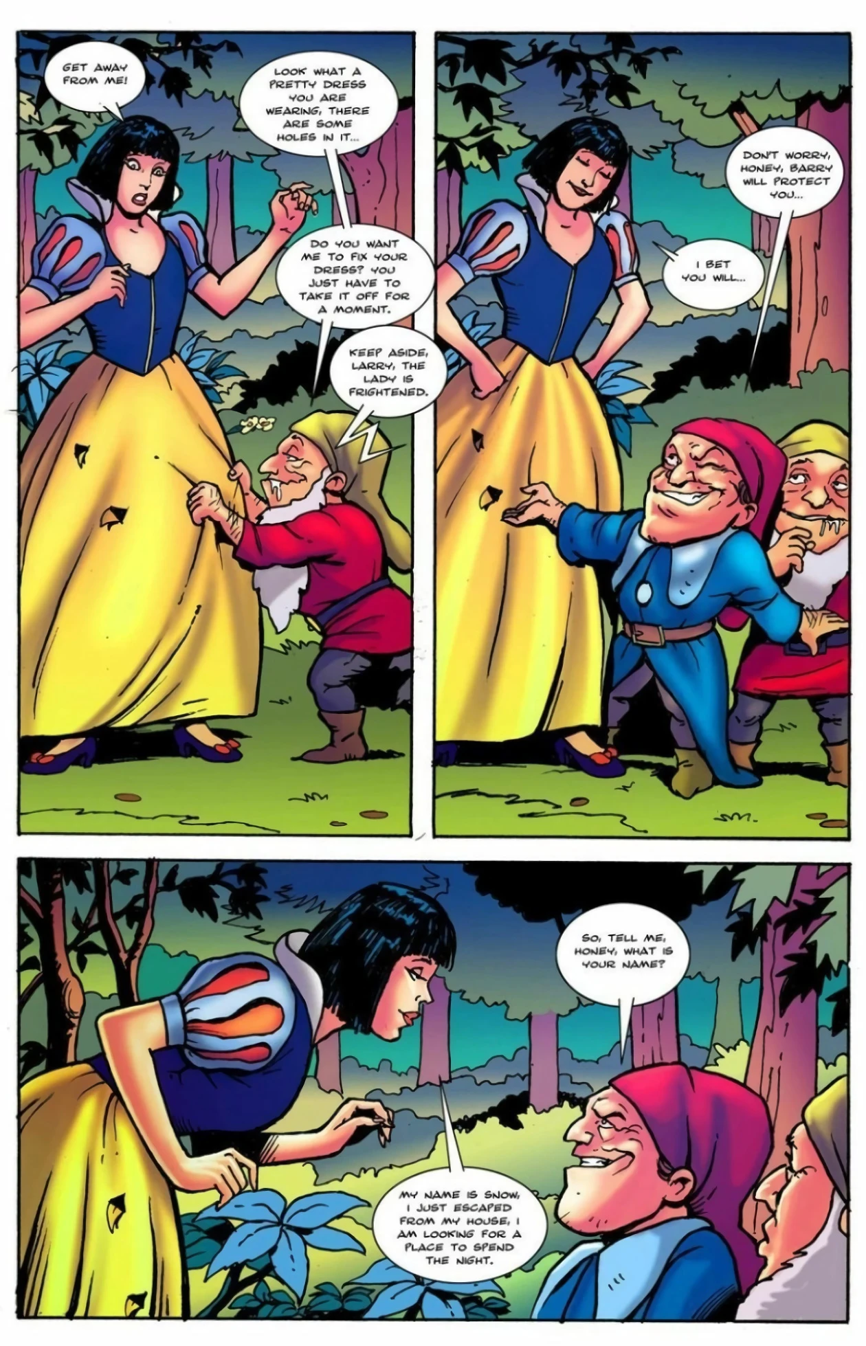 Seven Daring Dwarves porn comic picture 6