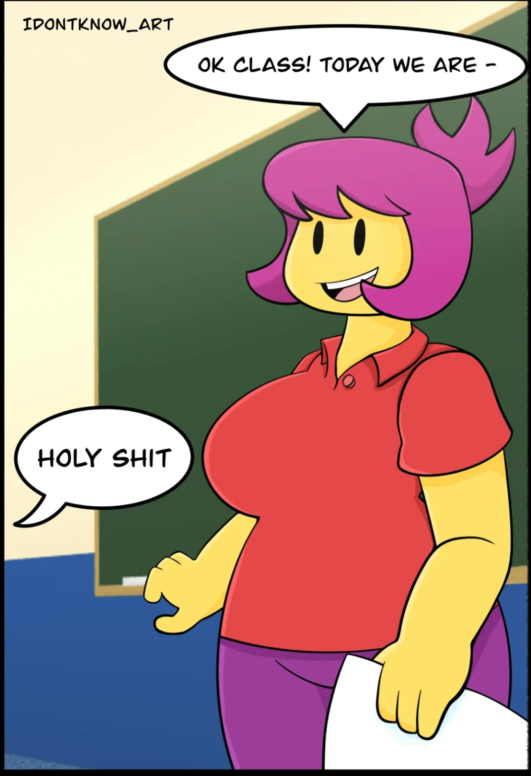 Sex Ed (Roblox edition) porn comic picture 1