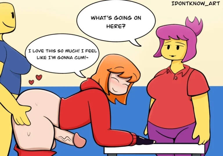 Sex Ed (Roblox edition) porn comic picture 3