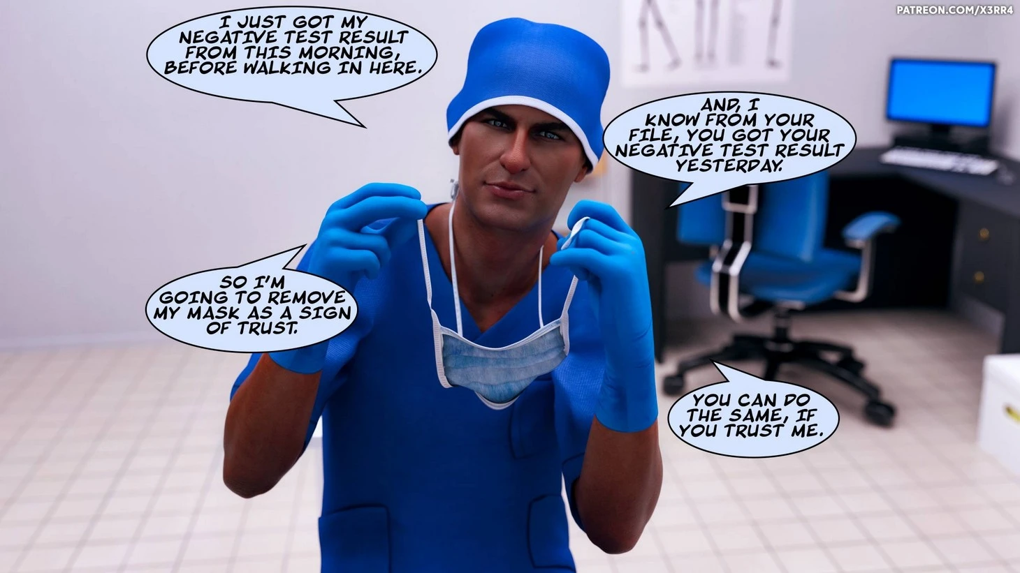 Sex, Lust and Vaccines porn comic picture 10