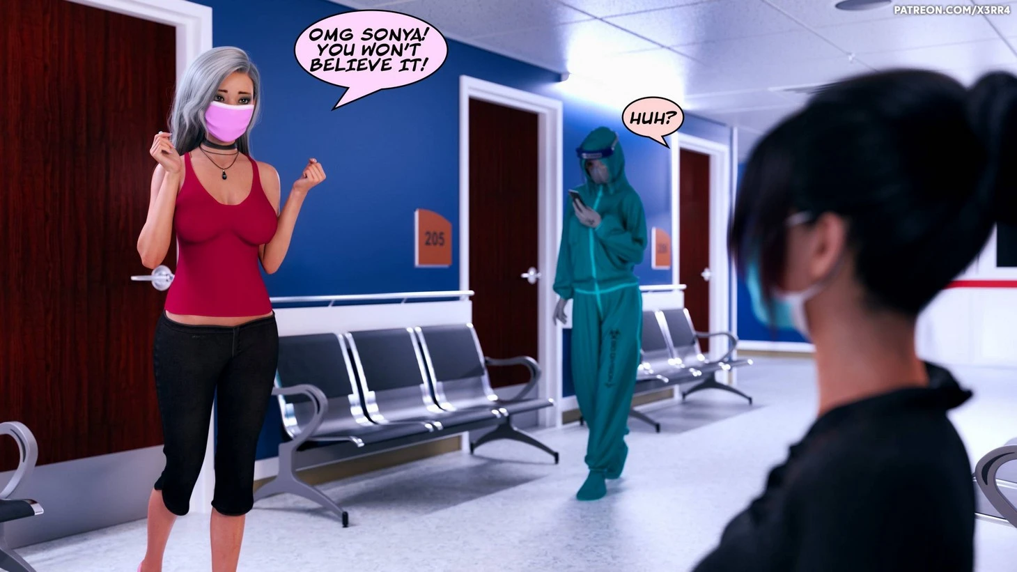 Sex, Lust and Vaccines porn comic picture 17