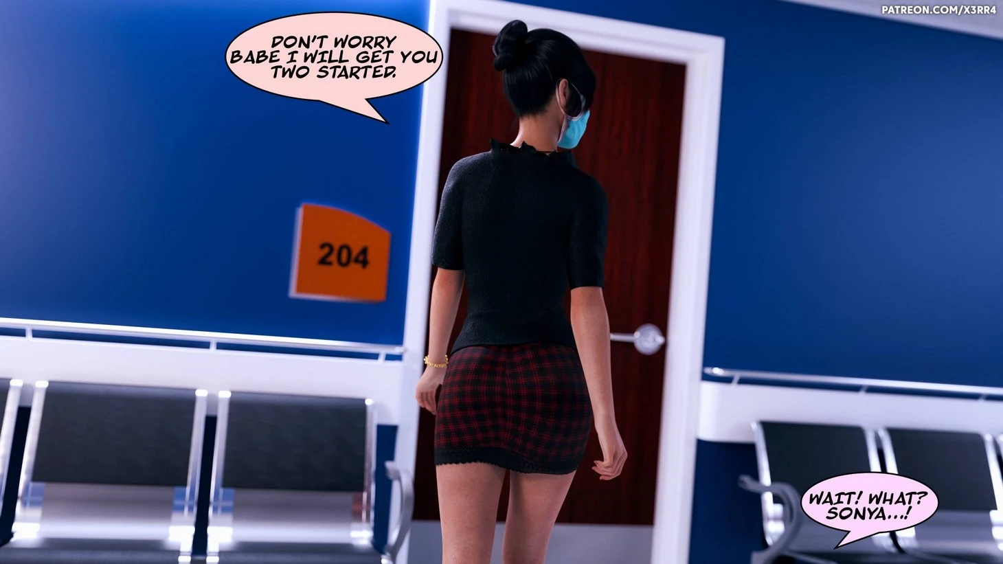 Sex, Lust and Vaccines porn comic picture 19