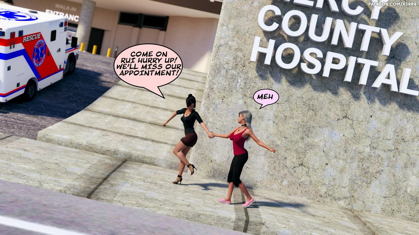 Sex, Lust and Vaccines porn comic picture 2