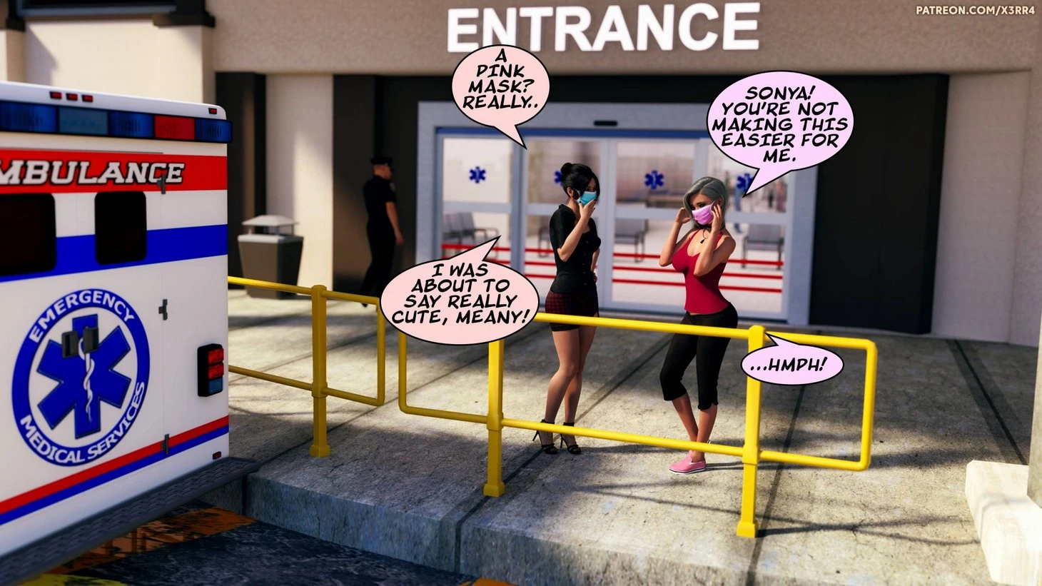 Sex, Lust and Vaccines porn comic picture 3