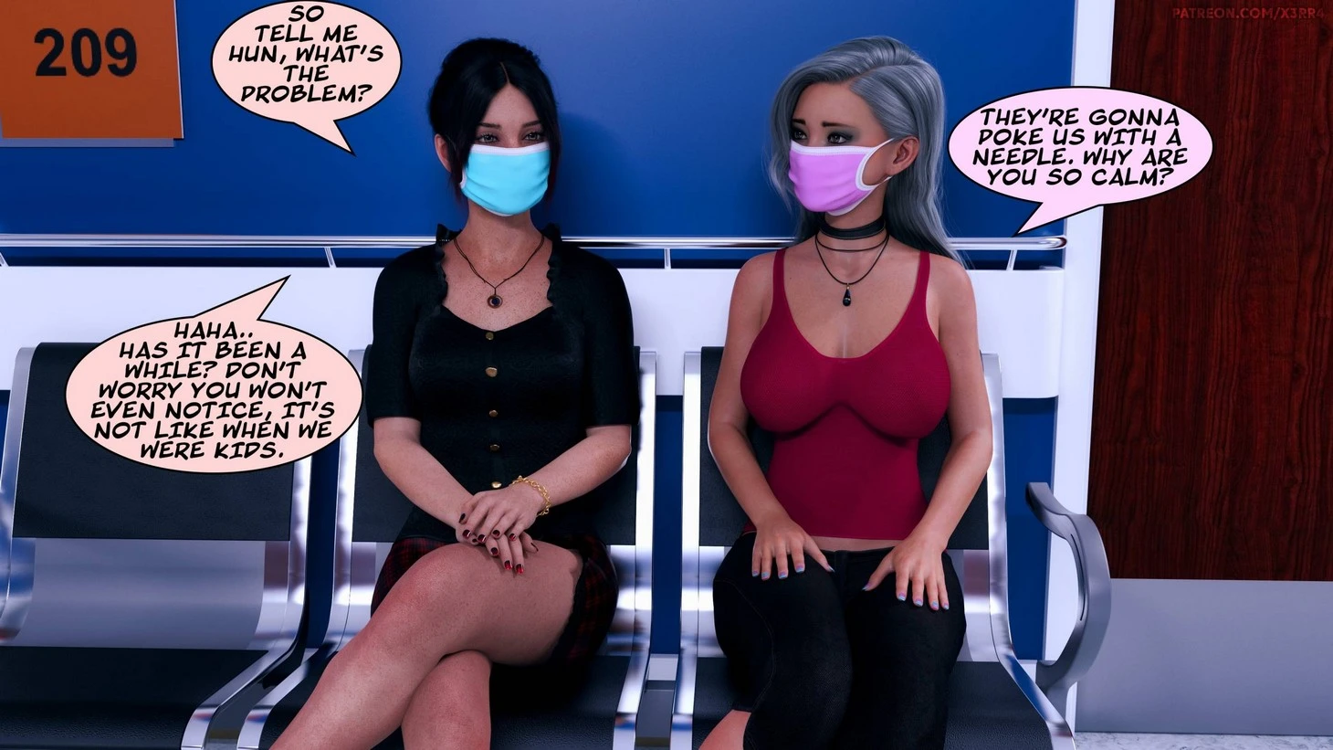 Sex, Lust and Vaccines porn comic picture 5