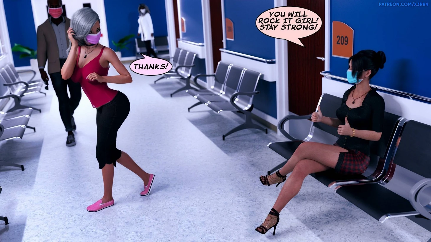 Sex, Lust and Vaccines porn comic picture 7