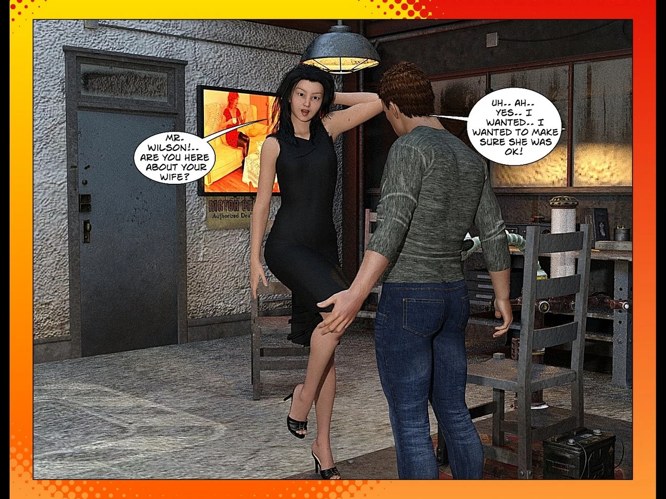 Sex Trafficers porn comic picture 27