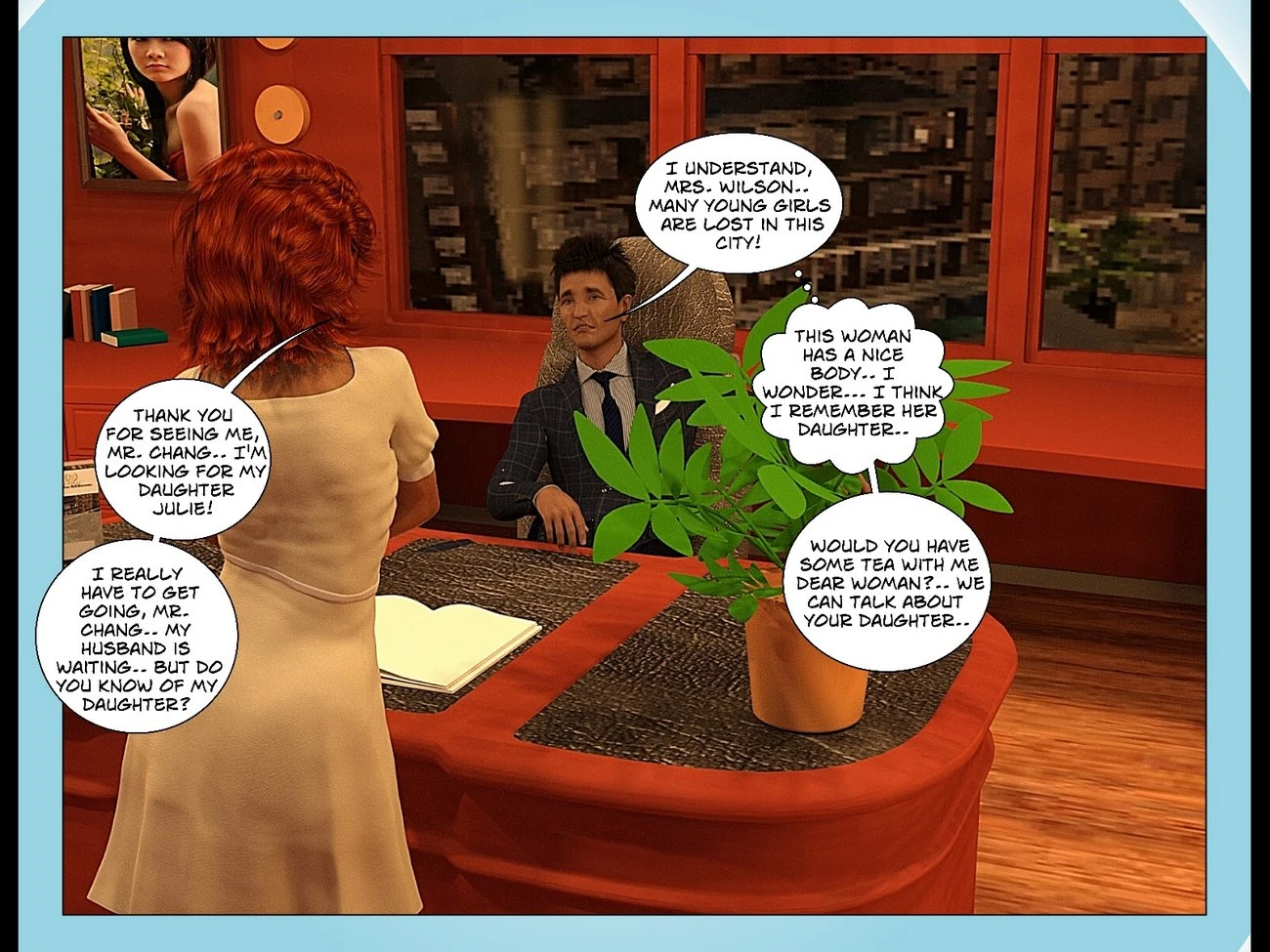 Sex Trafficers porn comic picture 3