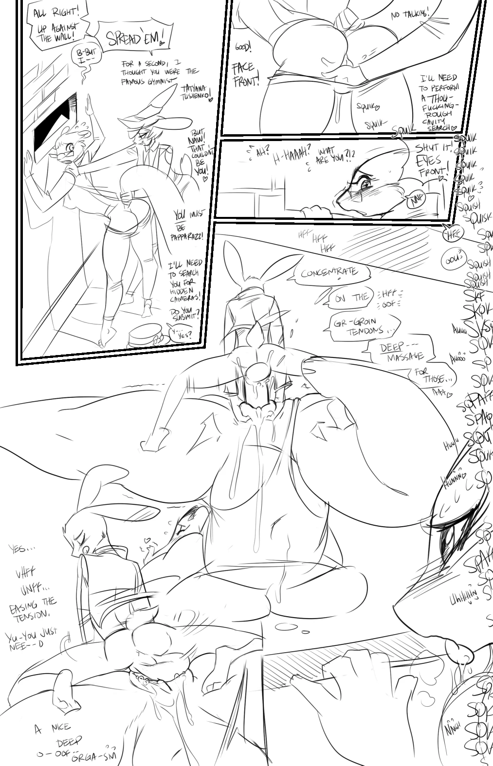 SexiFlex Training porn comic picture 5