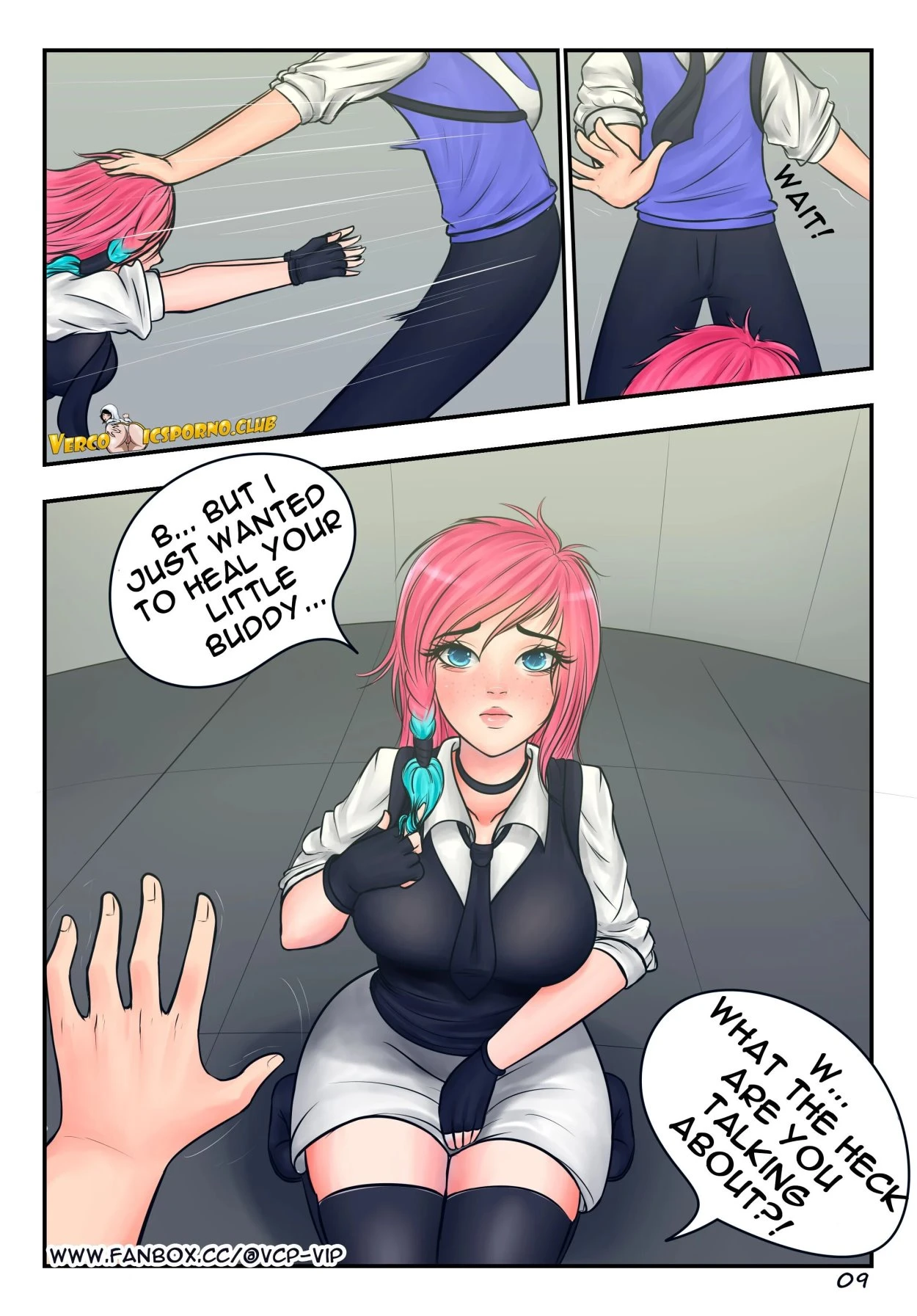 SexPoints Academy porn comic picture 10
