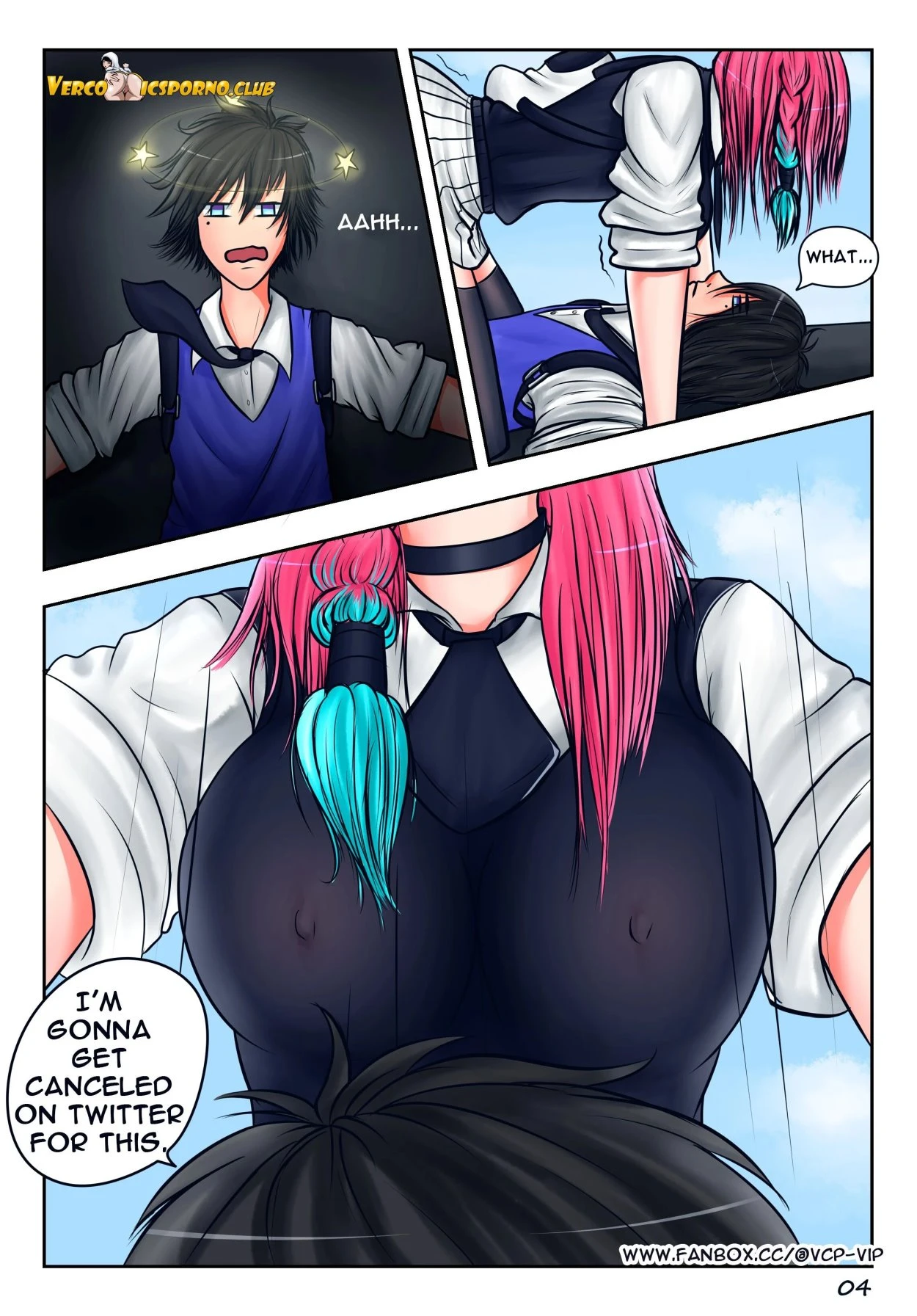 SexPoints Academy porn comic picture 5