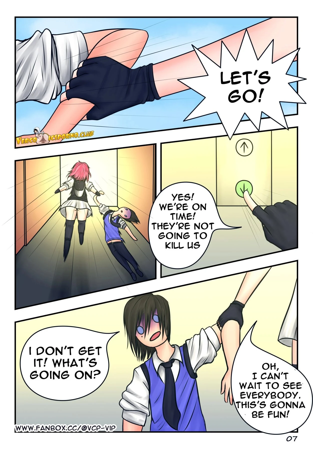 SexPoints Academy porn comic picture 8