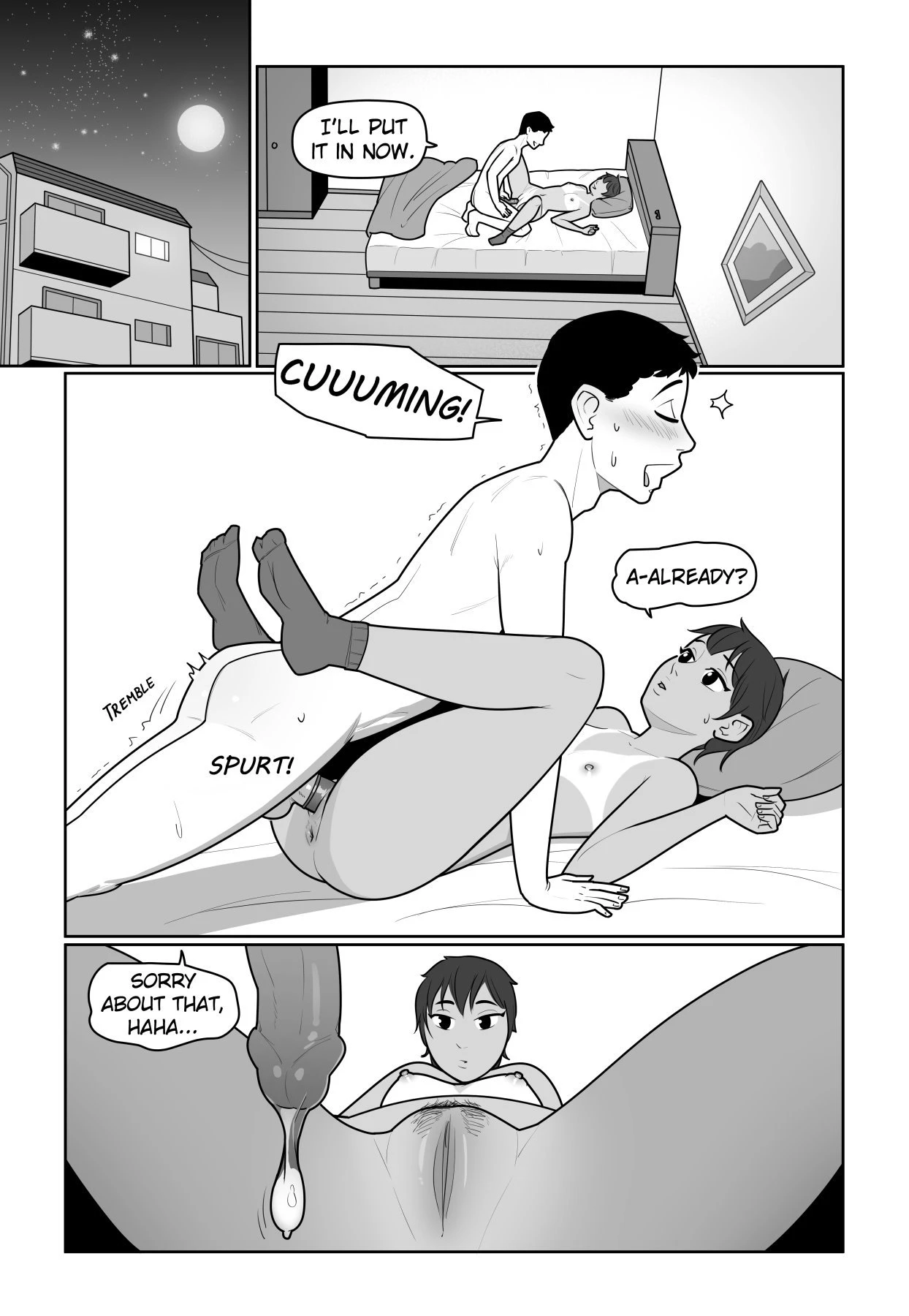 Sexual Support Clinic porn comic picture 2