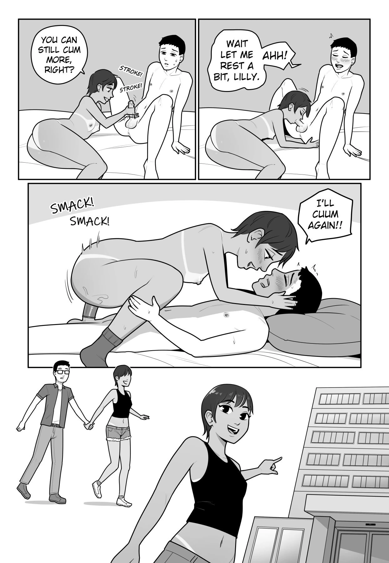 Sexual Support Clinic porn comic picture 3