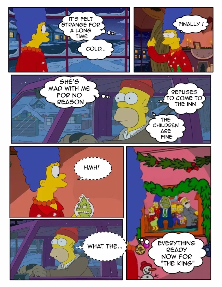 Sexy Christmas porn comic picture 2