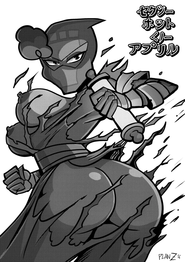 Sexy Hot Kunoichi April porn comic picture 20