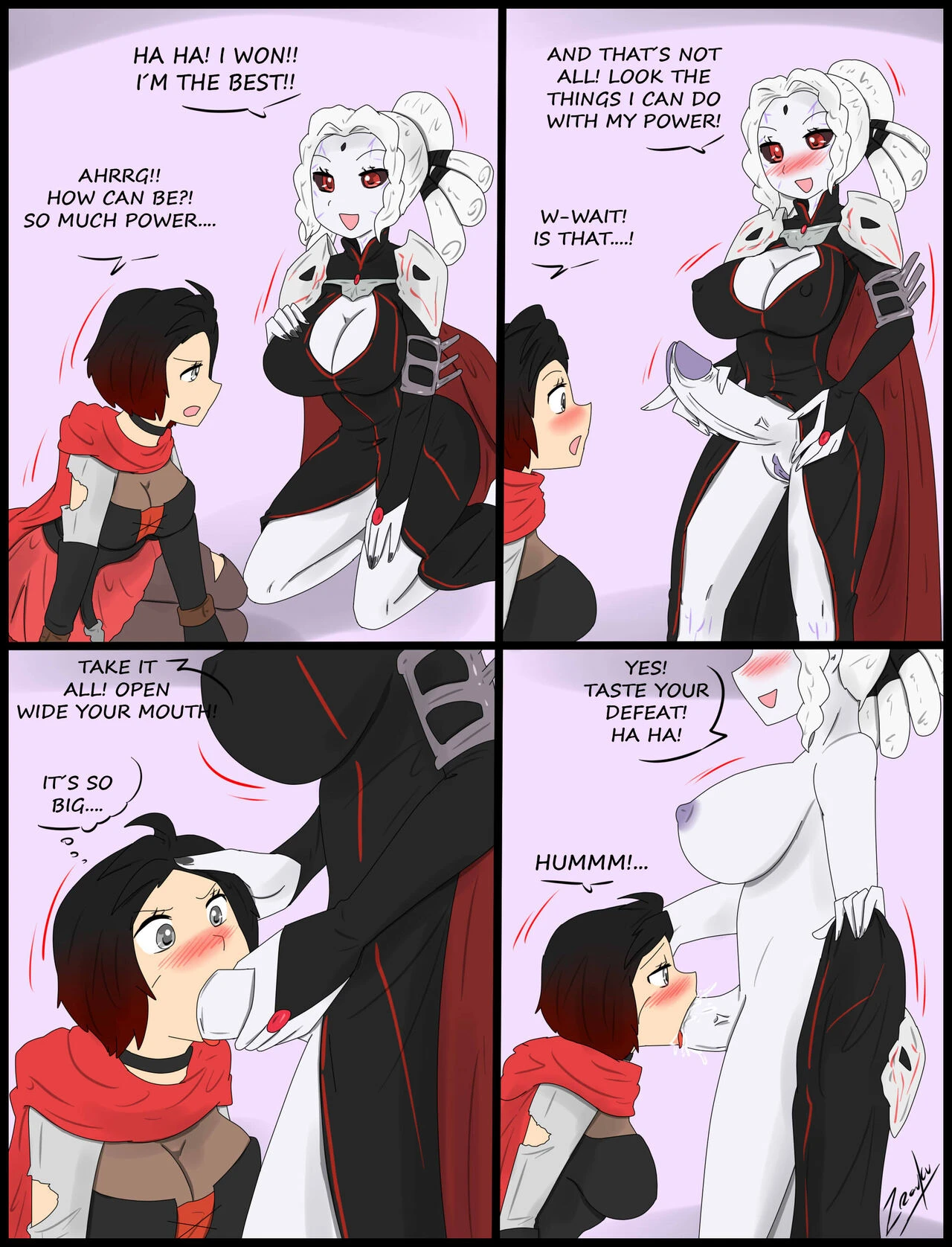 Sexy Win - New Powers porn comic picture 1