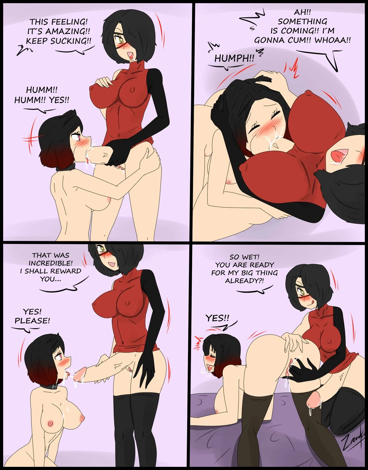 Sexy Win - New Powers porn comic picture 8