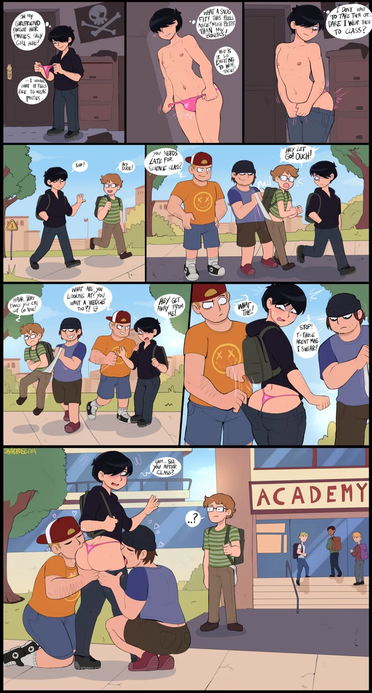 [Shadbase] Crossdresser porn comic picture 1