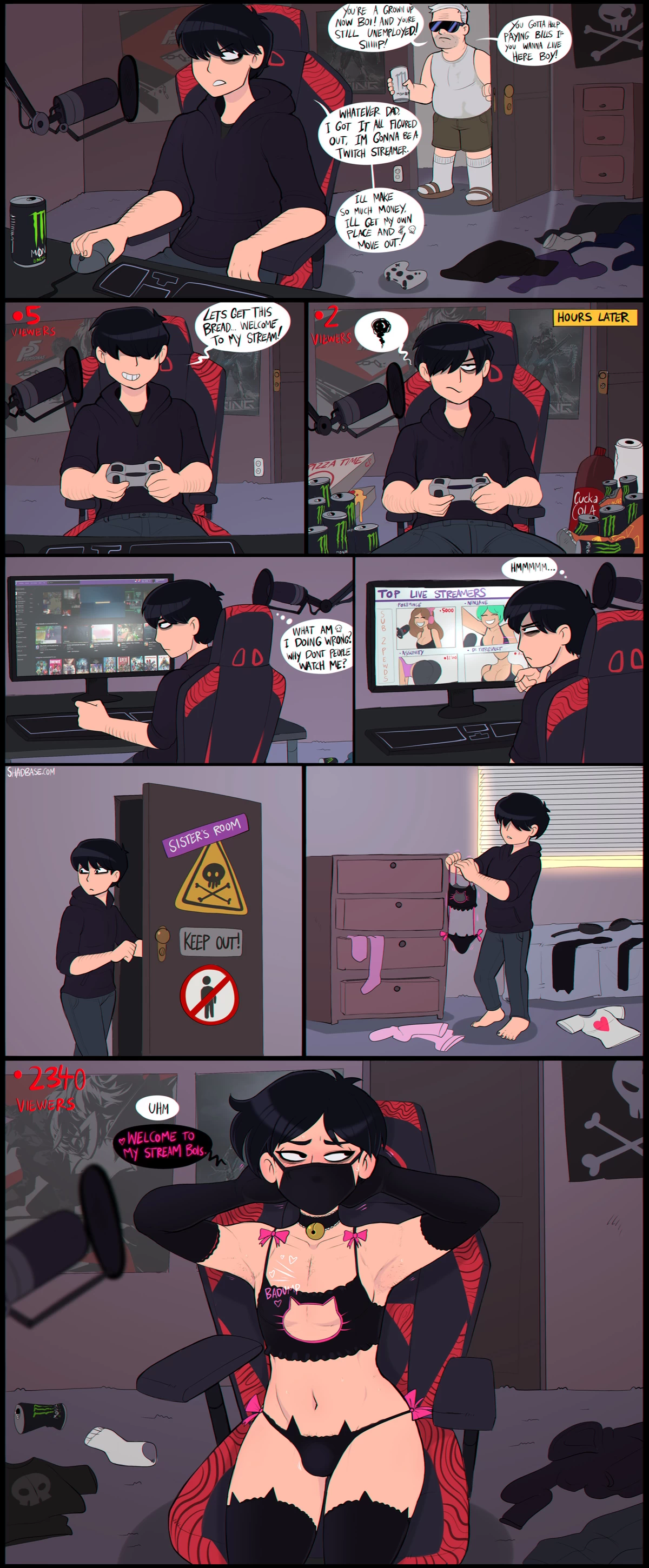 [Shadbase] Crossdresser porn comic picture 2