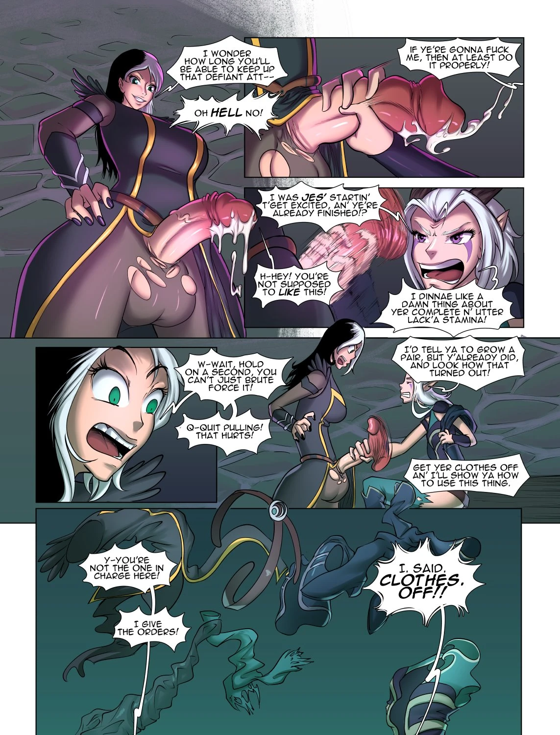 Shadow of the Moon porn comic picture 7