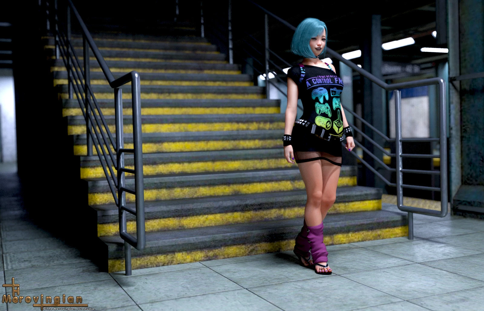 Shady Places - Subway porn comic picture 2