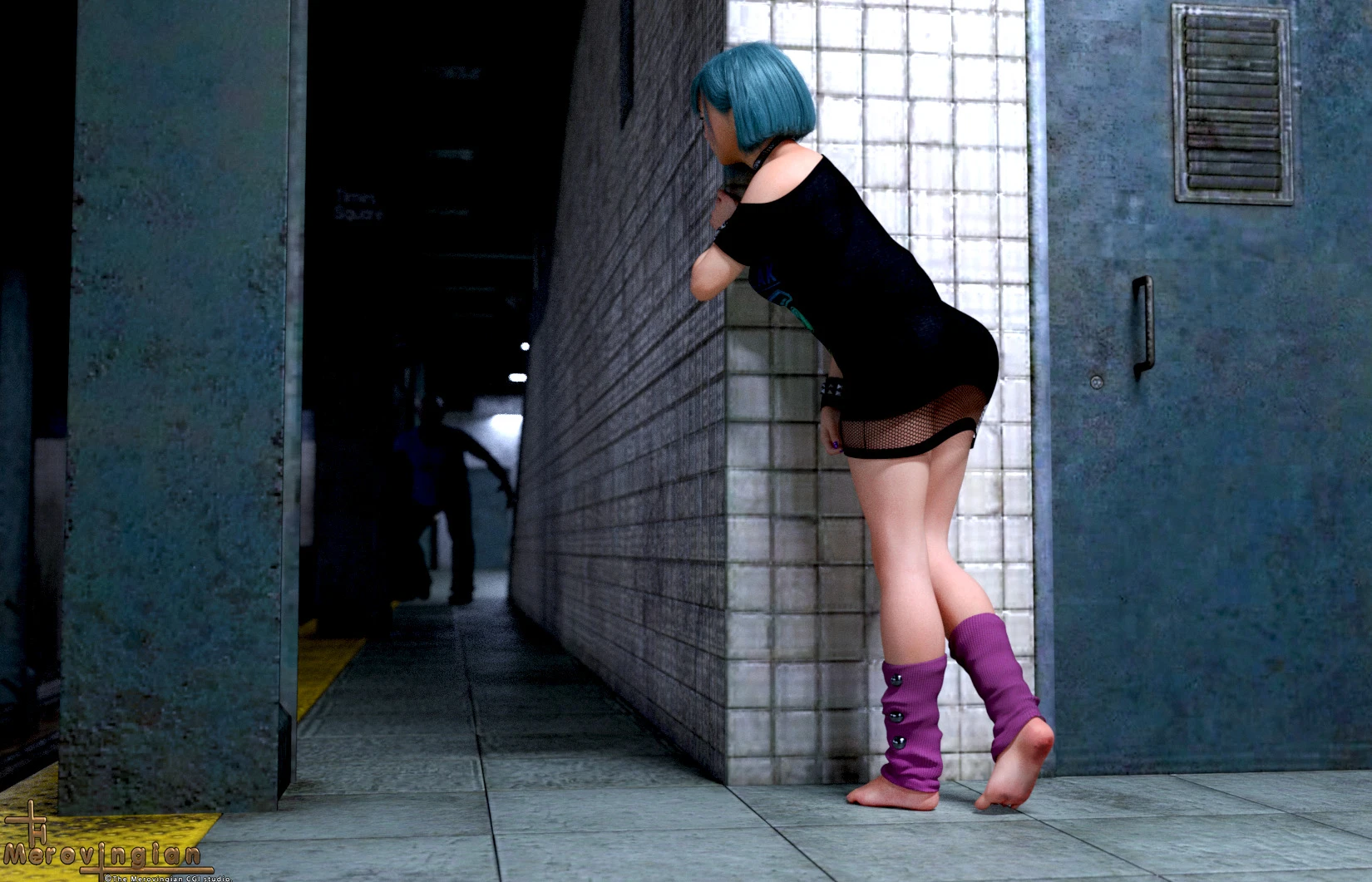 Shady Places - Subway porn comic picture 8