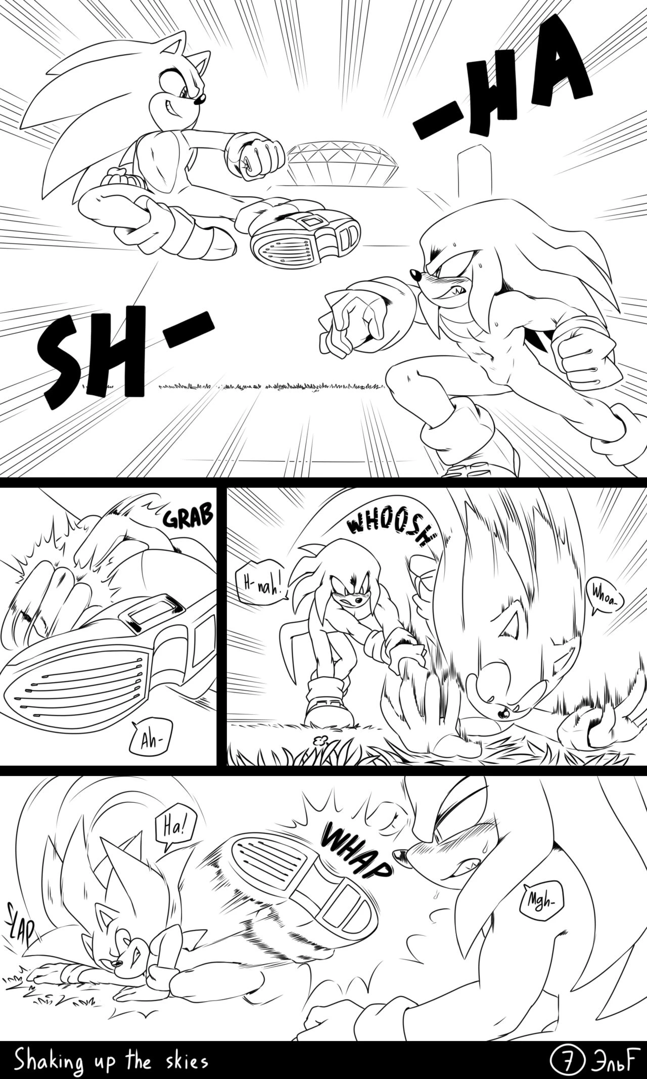 Shaking Up The Skies porn comic picture 8