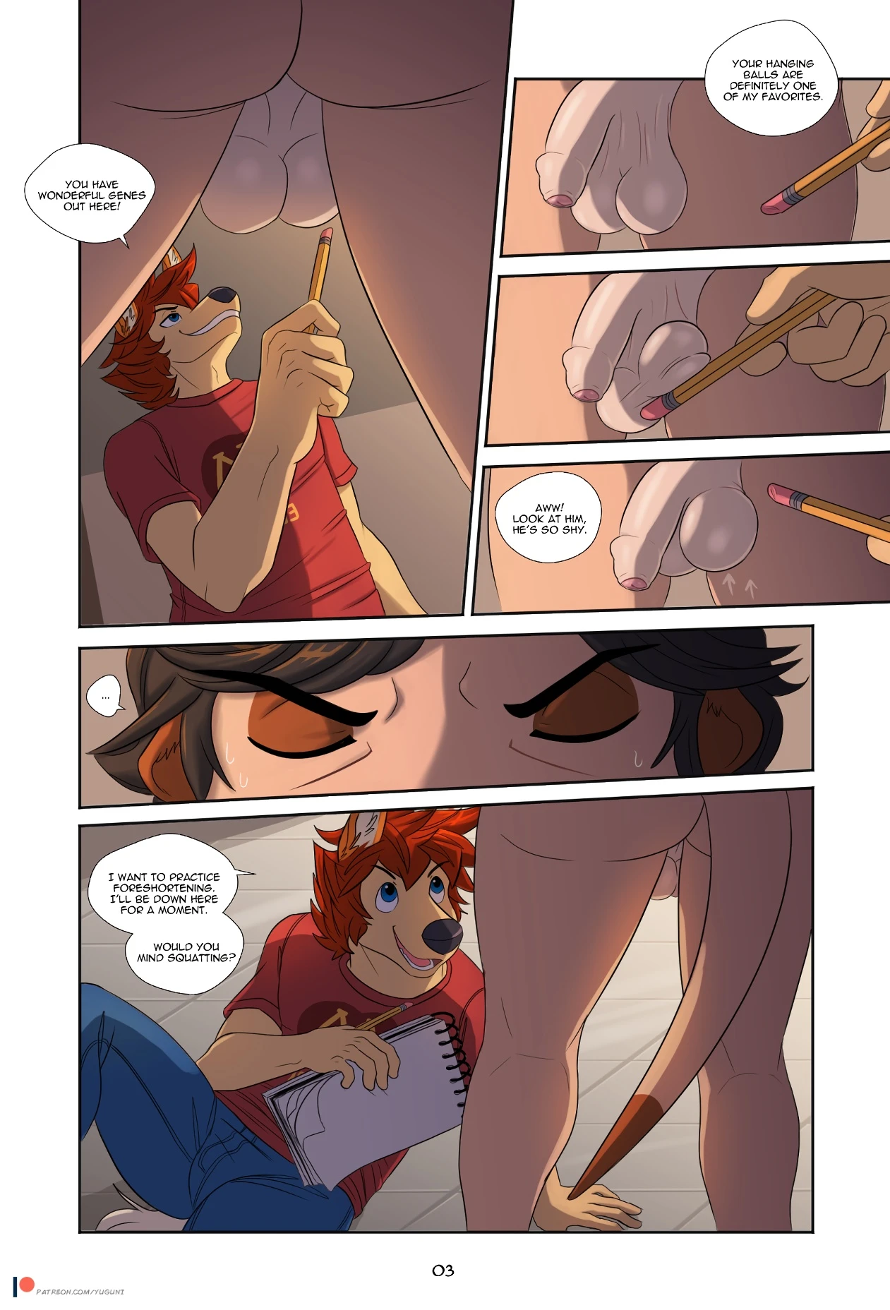 Shall I draw you? porn comic picture 3