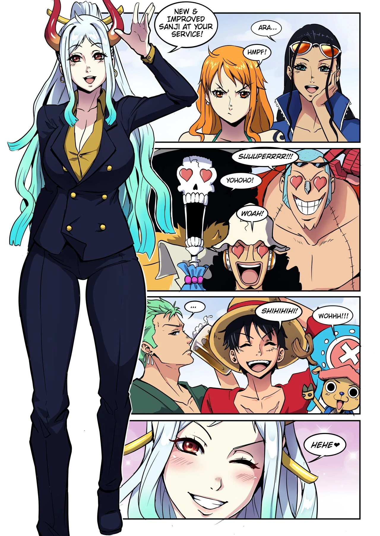 Shambles at the Crew porn comic picture 10