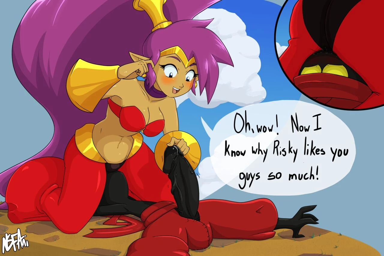 Shantae porn comic picture 1