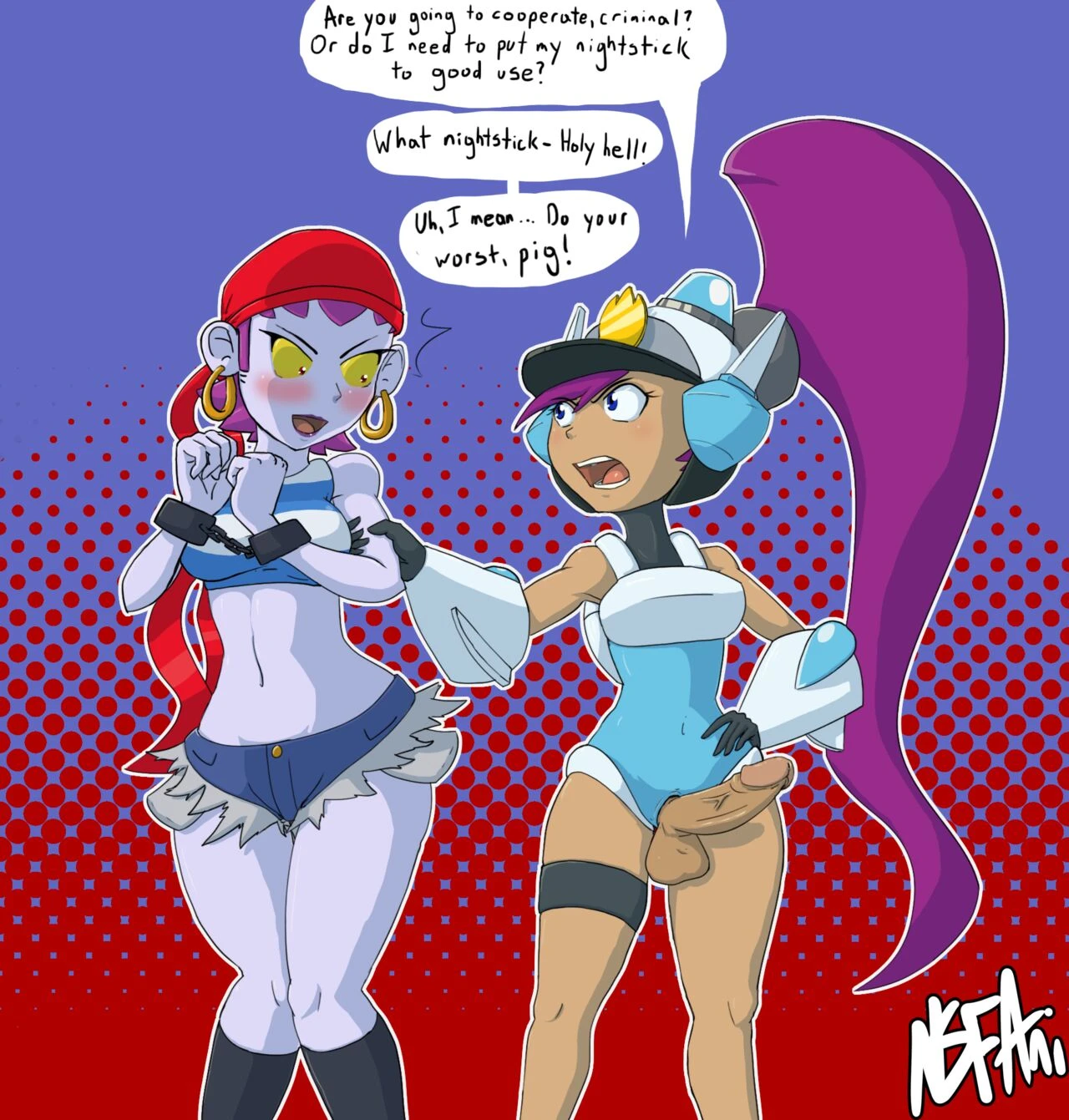 Shantae porn comic picture 19