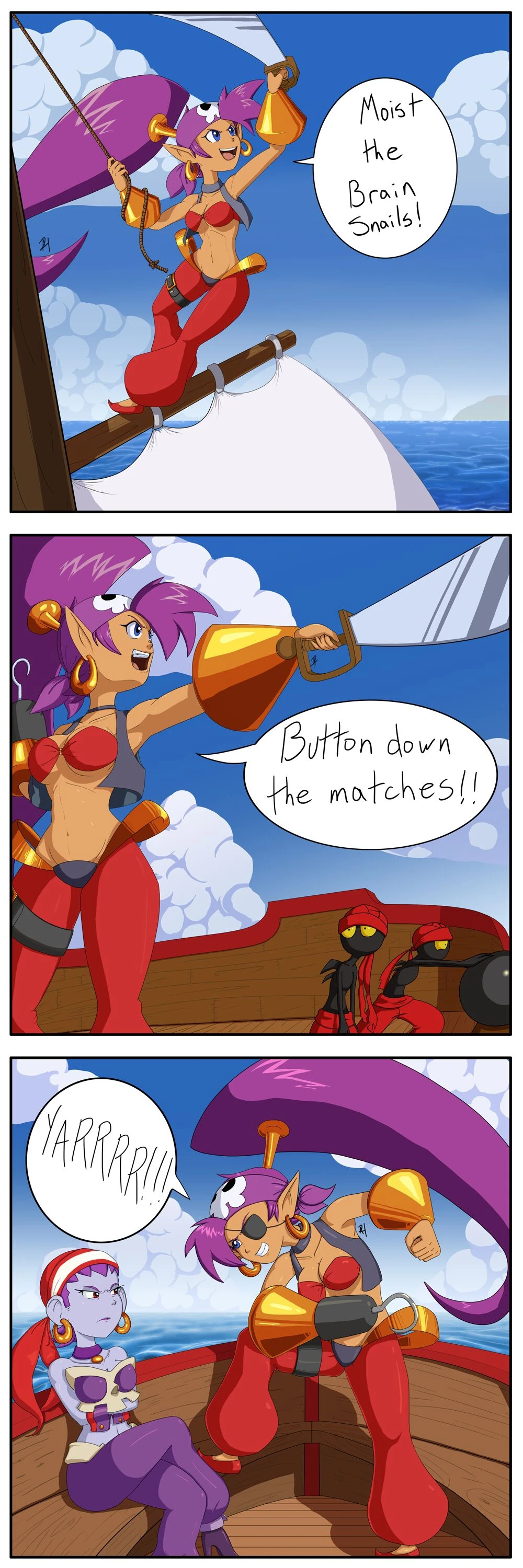 Shantae porn comic picture 8